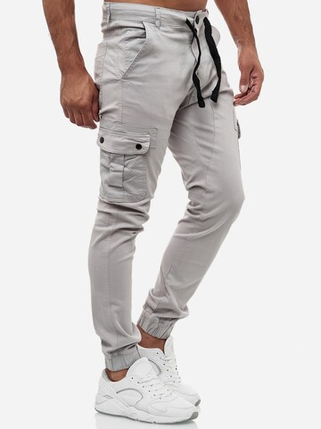 Tazzio Regular Cargohose '18525' in Grau