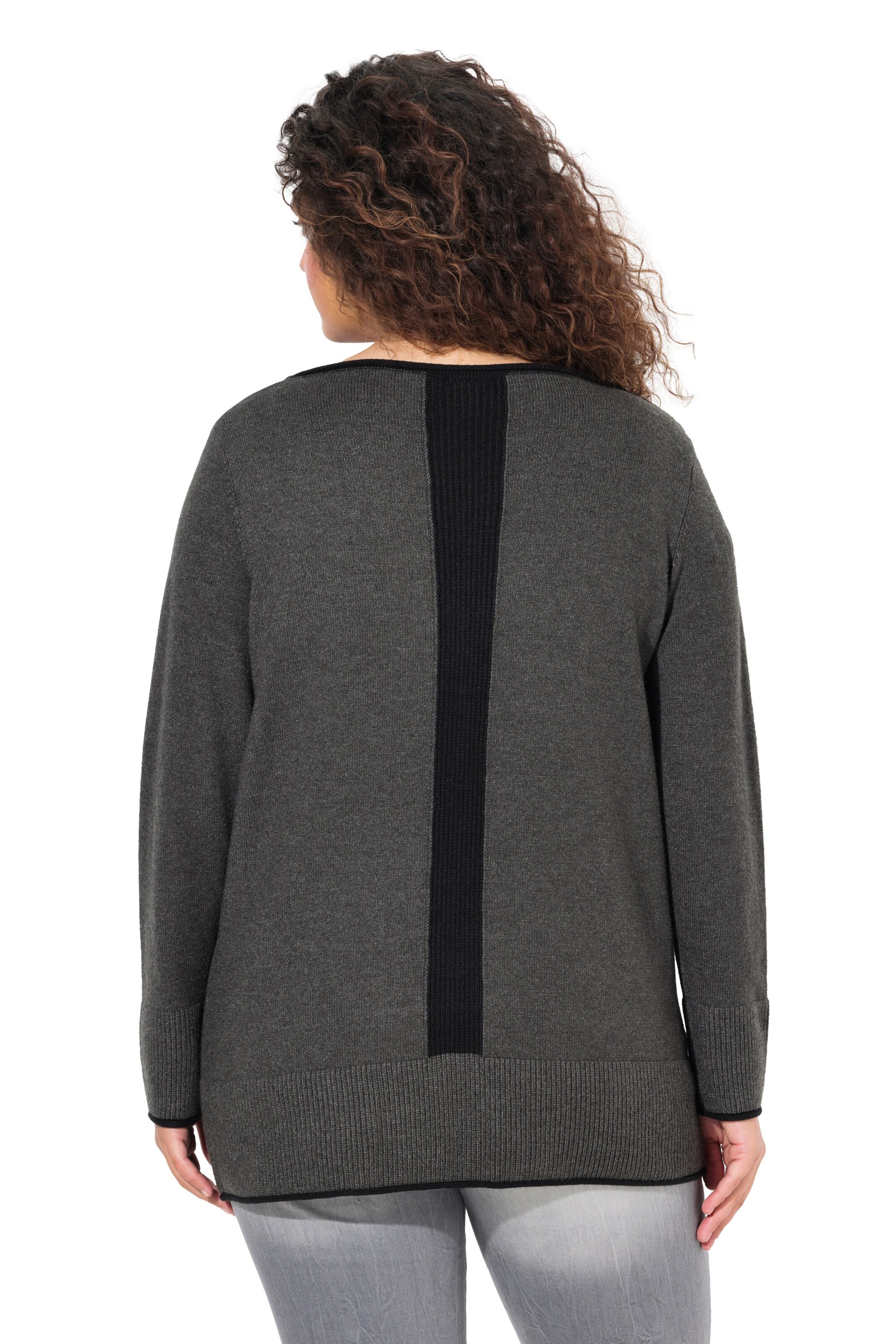 Ulla Popken Pullover in Grau