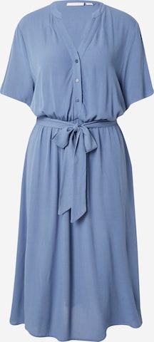 VILA Skjortklänning 'MOASHLY' i blå: framsida