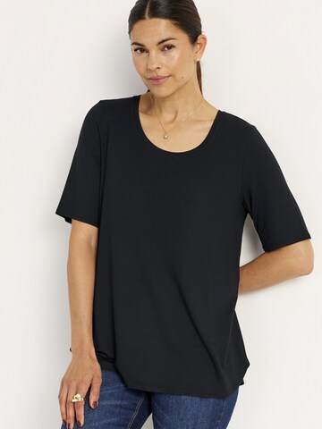 T-shirt Cellbes of Sweden en noir : devant