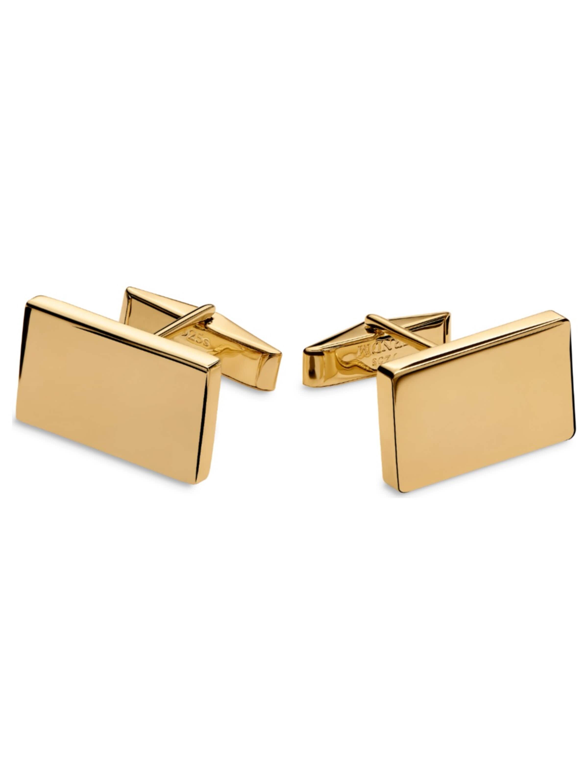 Trendhim Cufflinks in Gold: front