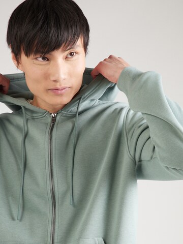ABOUT YOU Sweat jacket 'Gino' in Green