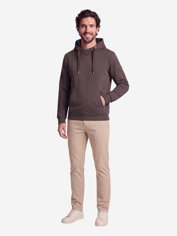 salzhaut Sweatshirt 'Heff' in Brown