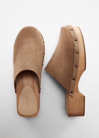 MANGO TEEN Sandals 'Dina' in Brown