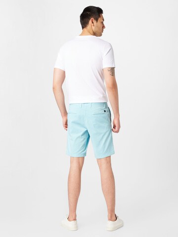 BOSS Normální Chino kalhoty – modrá