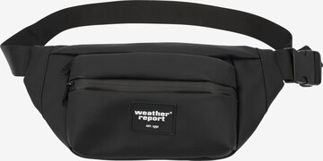 Weather Report Athletic Fanny Pack 'Bronze' in Black: front