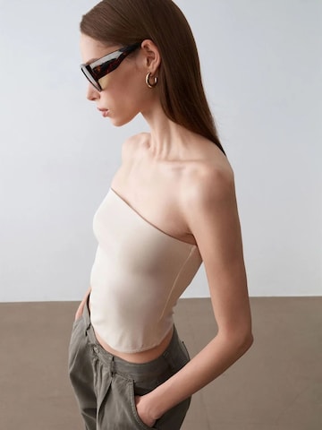 Dilvin Blusen in Beige