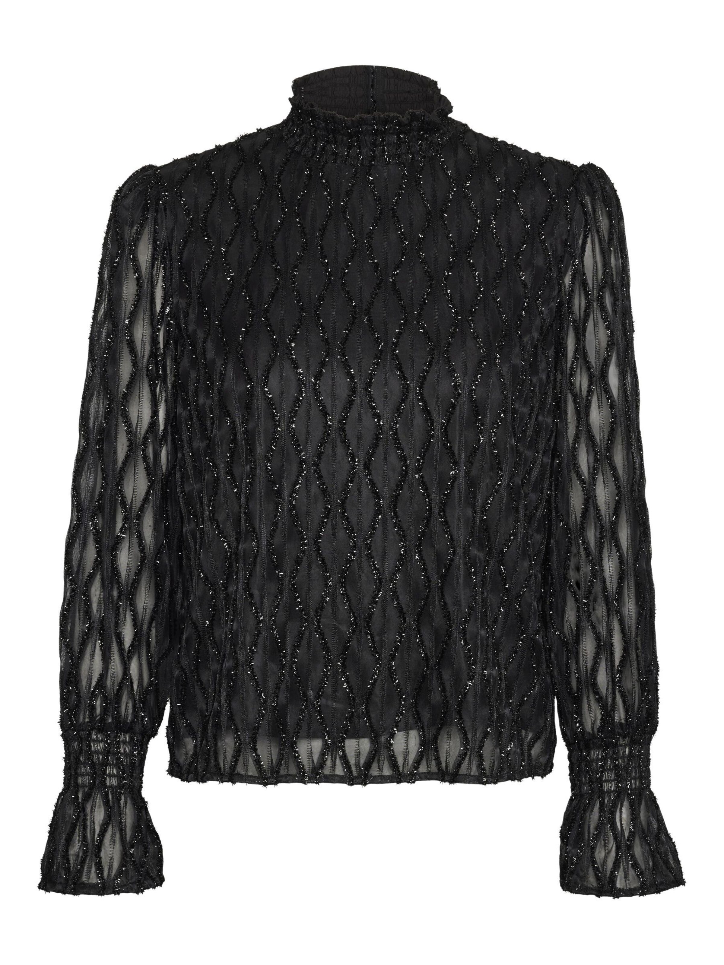 Chemisier 'NOLITA' VERO MODA en noir : devant