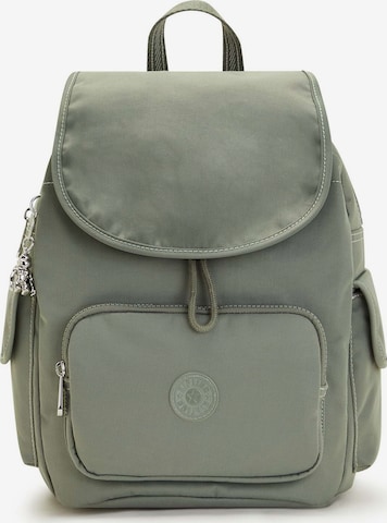 KIPLING Backpack 'CITY PACK' in Green: front