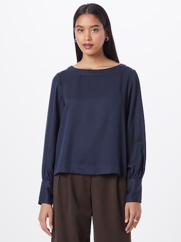 Esmé Studios - Blusa 'Lottie' em azul: frente