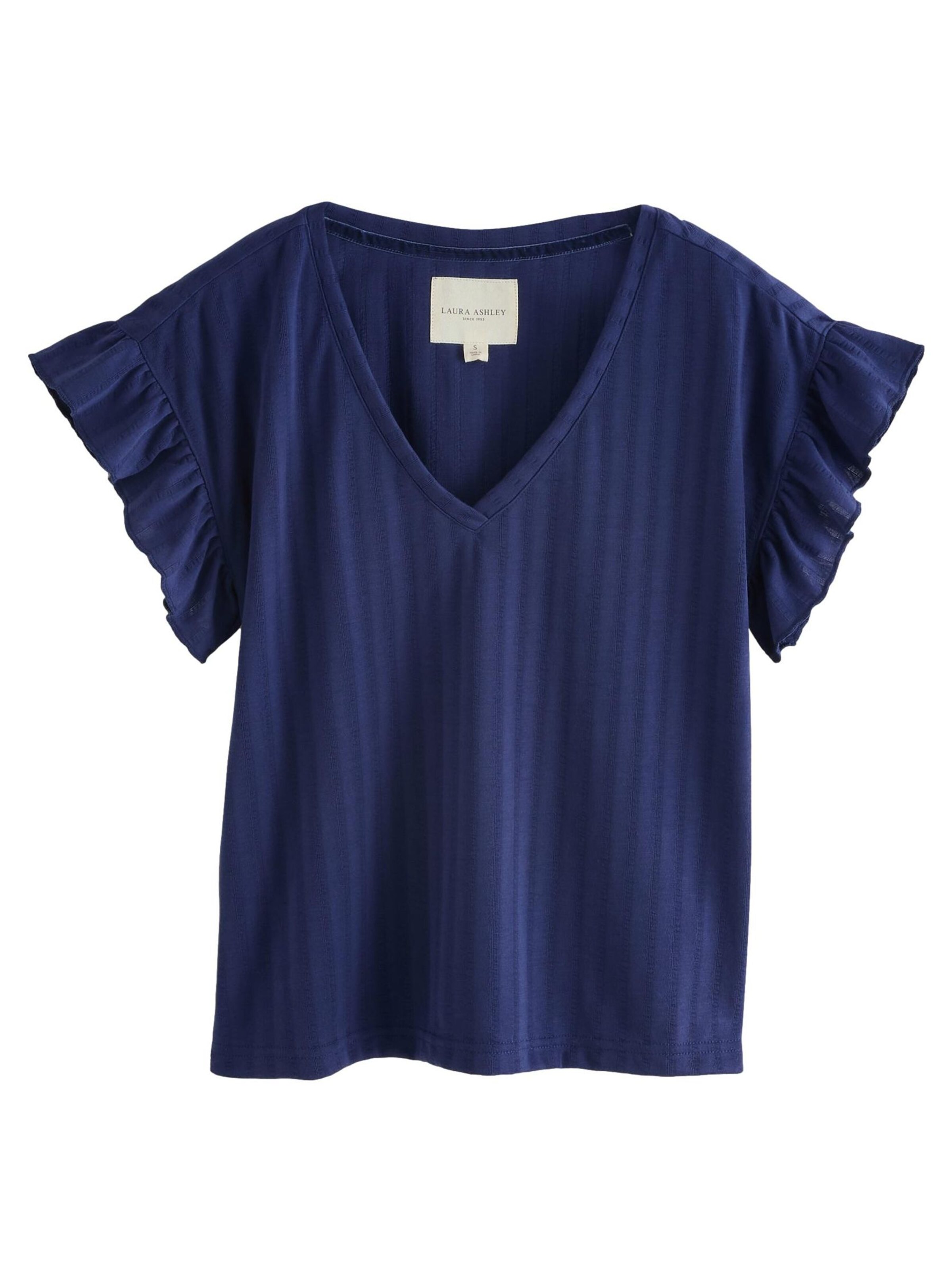 Chemisier LAURA ASHLEY en bleu : devant