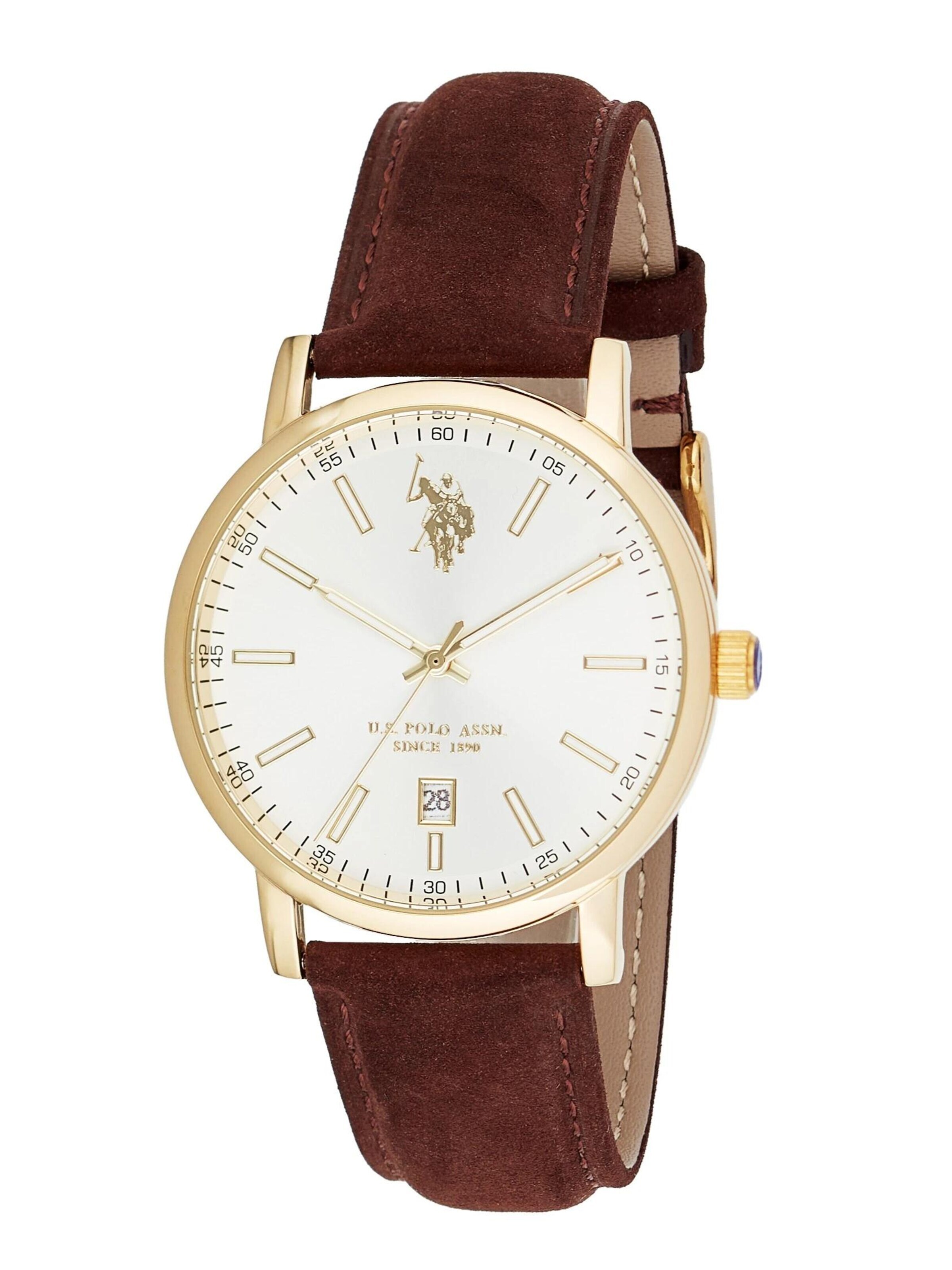 Montre à affichage analogique 'Melville' U.S. POLO ASSN. en jaune