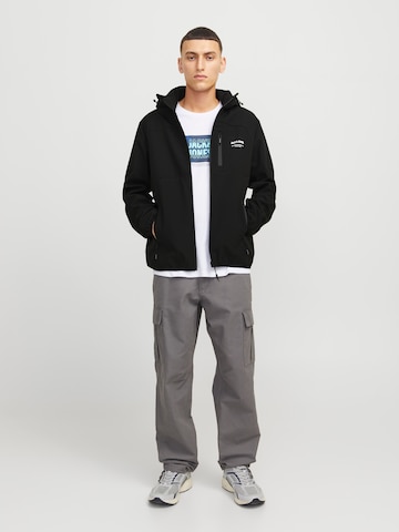 JACK & JONES Overgangsjakke 'JJTheo' i sort