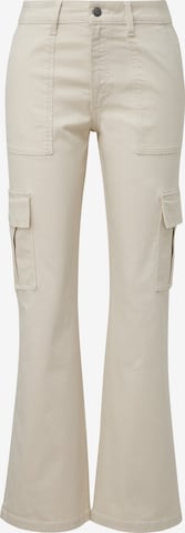Regular Pantalon QS en beige : devant