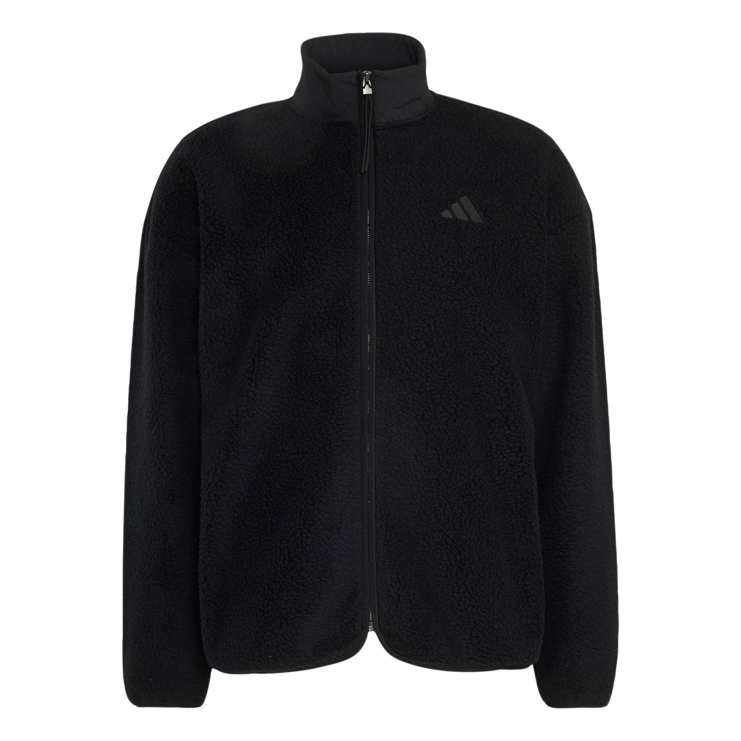 Giacca di pile funzionale 'City Tech' di ADIDAS SPORTSWEAR in nero: frontale