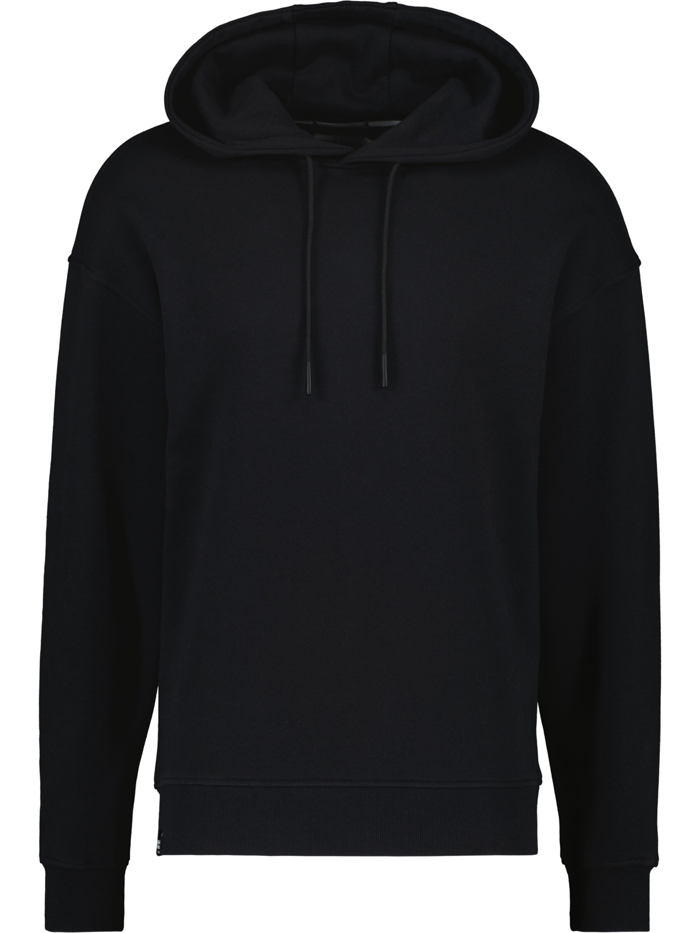 alife & kickin Mikina 'BelaAK A' – černá: přední strana