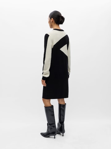 OBJECT - Vestido de punto 'OBJRAY' en negro