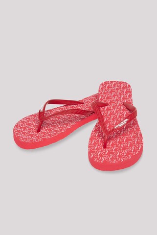 Soccx T-Bar Sandals 'Melis:sa' in Red: front