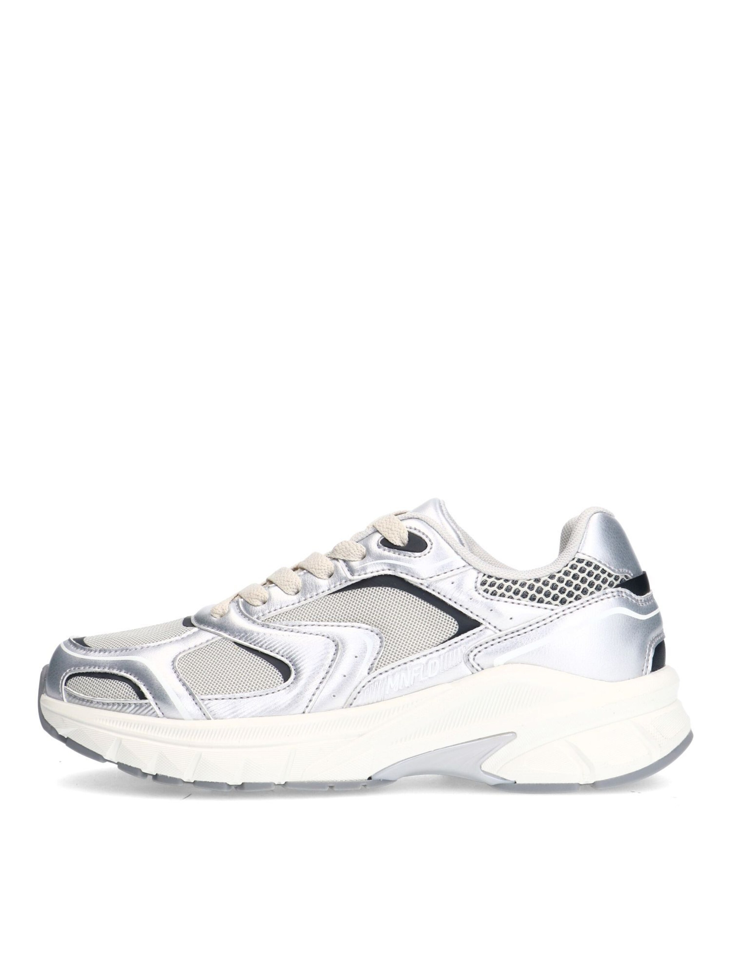 MANFIELD Sneakers in Silver