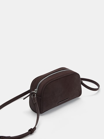 Pull&Bear Taška cez rameno - Hnedá