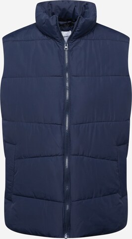 JACK & JONES Vest in Blue: front