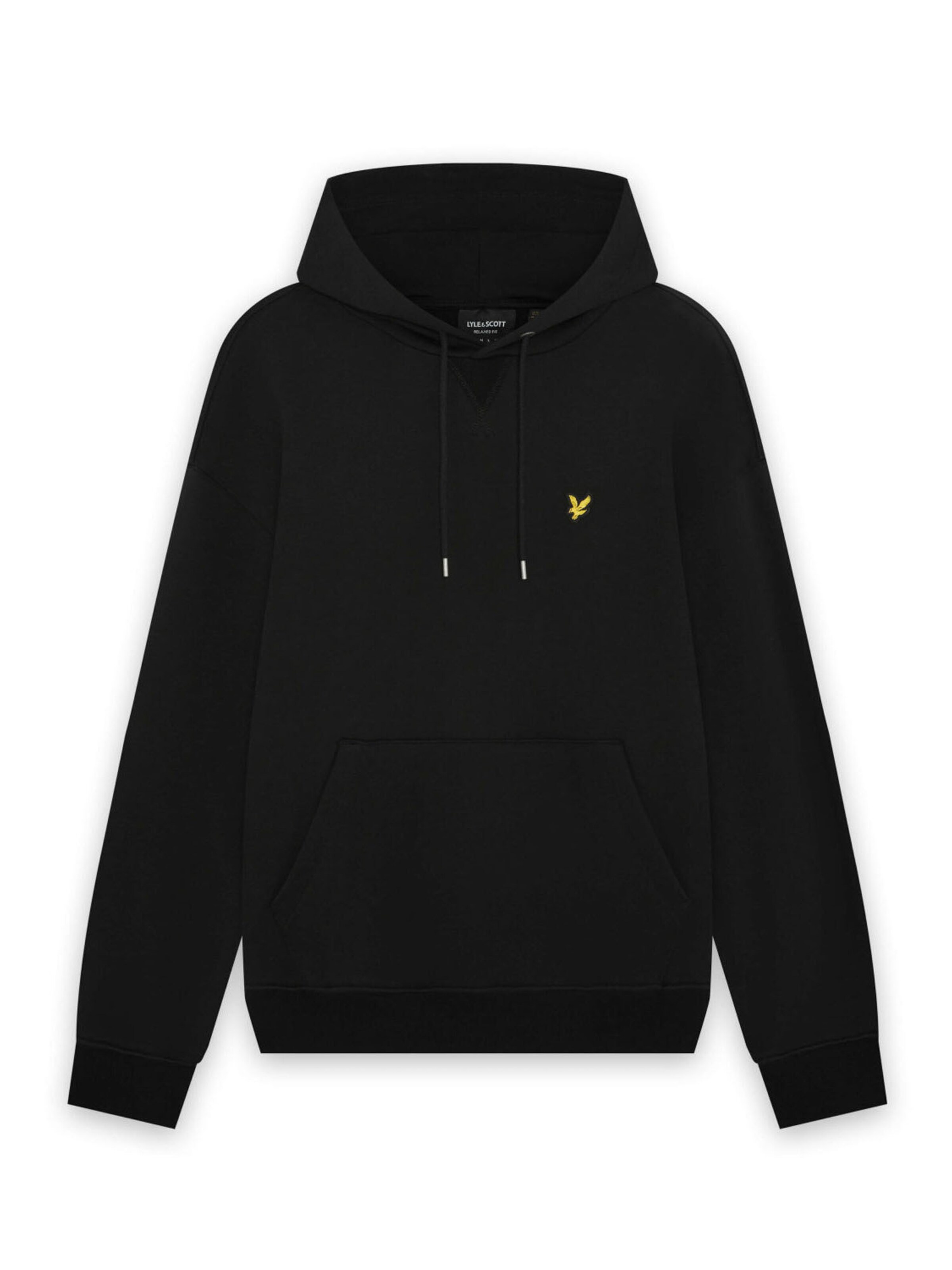 Lyle & Scott Sweatshirt in Zwart: voorkant