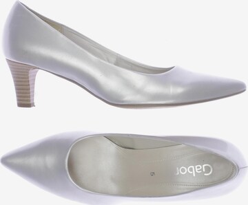 GABOR High Heels & Pumps in 38 in Silver: front