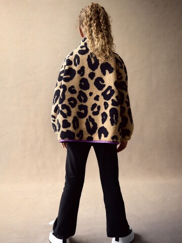 Next Fleece Jacket in Brown