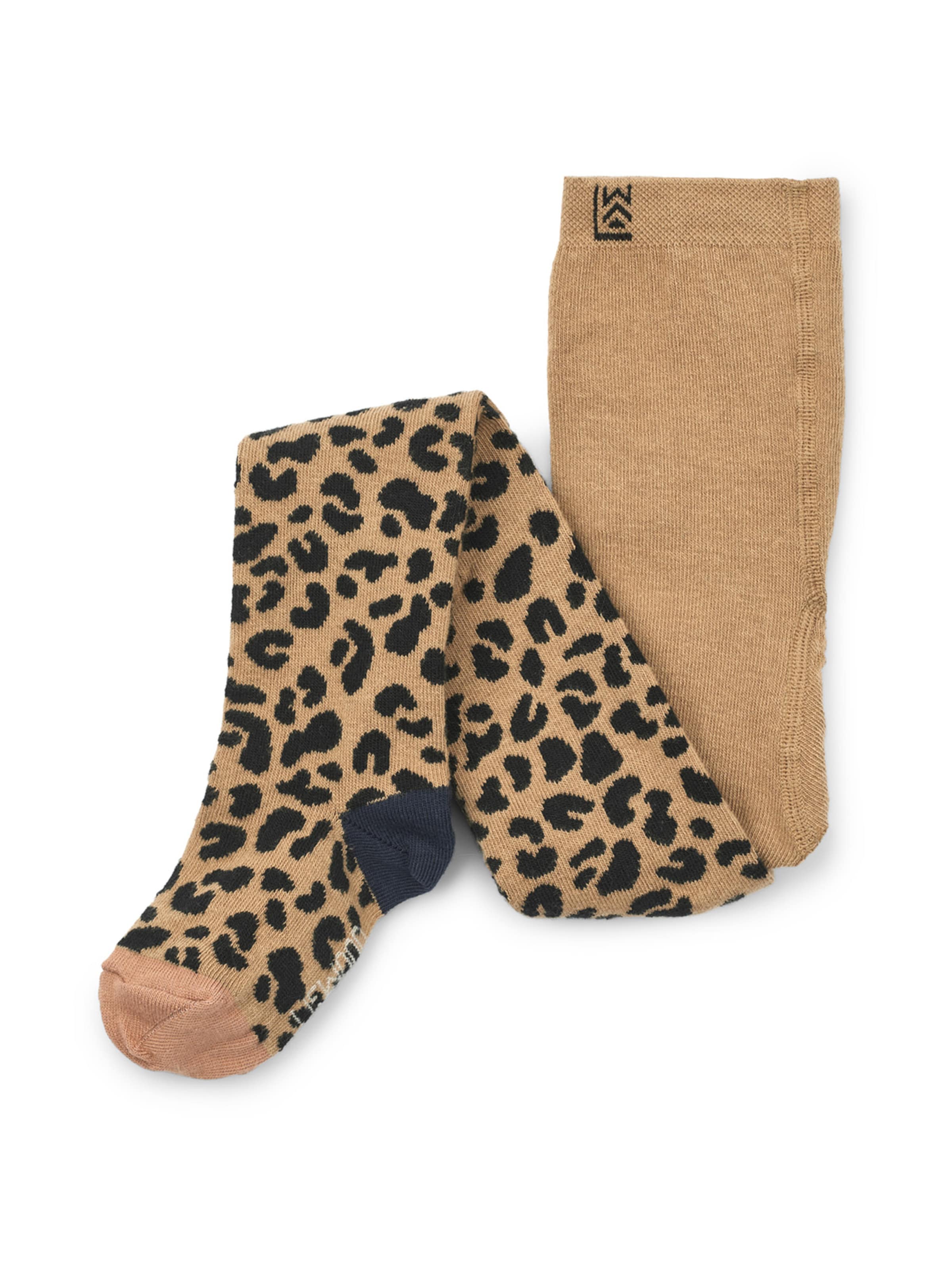 Liewood Punčocháče 'Silva' – béžová: přední strana