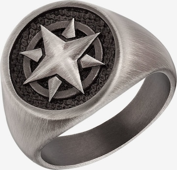 s.Oliver Ring in Grey: front