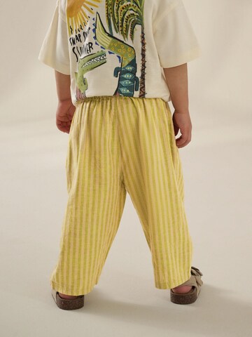 Next Wide leg Trousers in Yellow