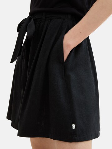 TOM TAILOR DENIM Skirt in Black