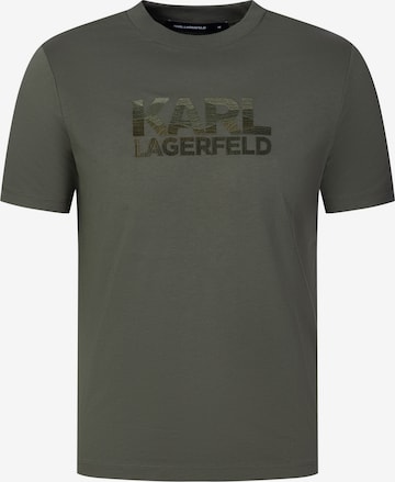 Karl Lagerfeld - Camisa em verde: frente