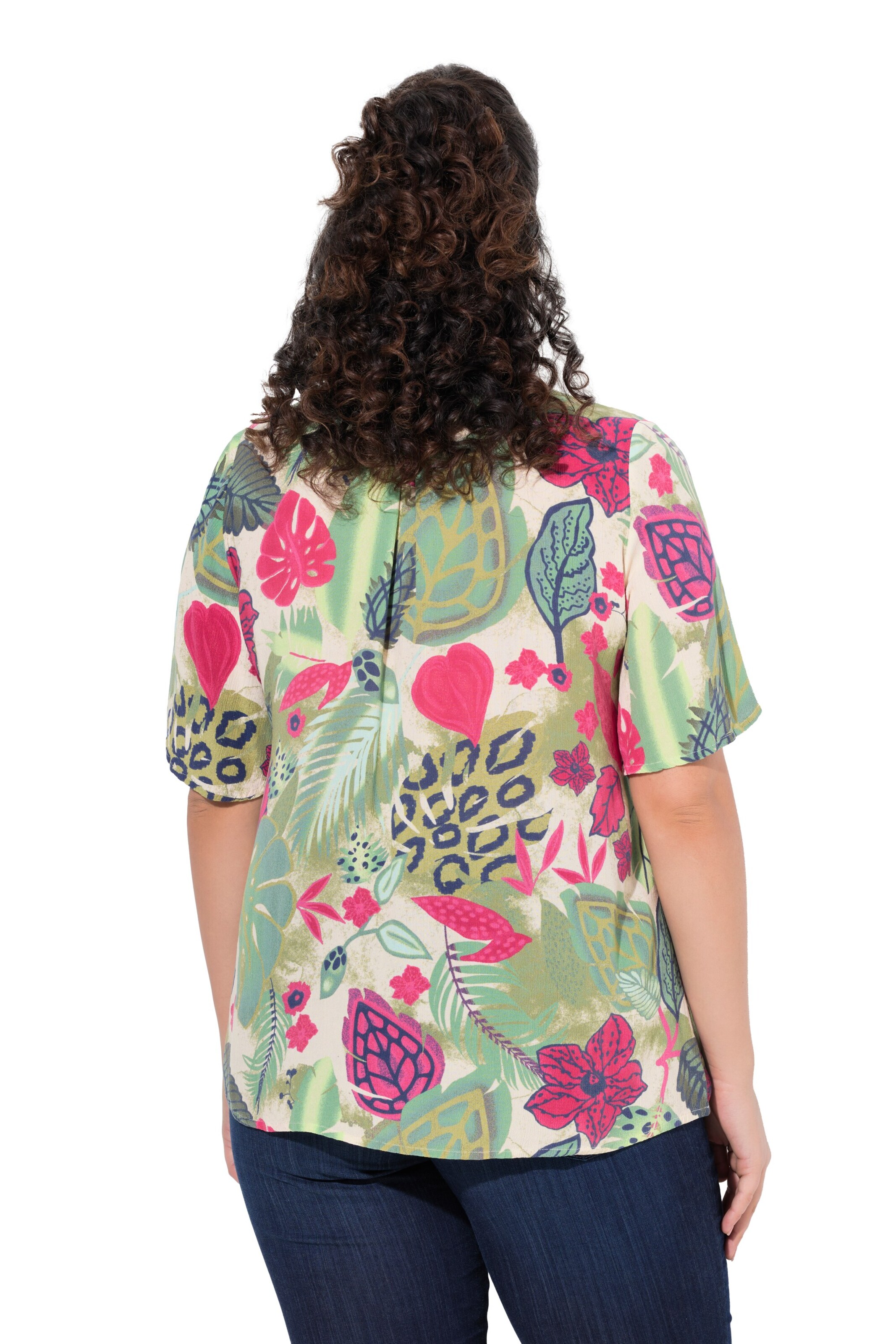 Ulla Popken Bluse in Mischfarben