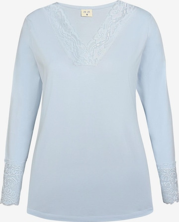 Haut 'Camma 004' ze-ze en bleu : devant