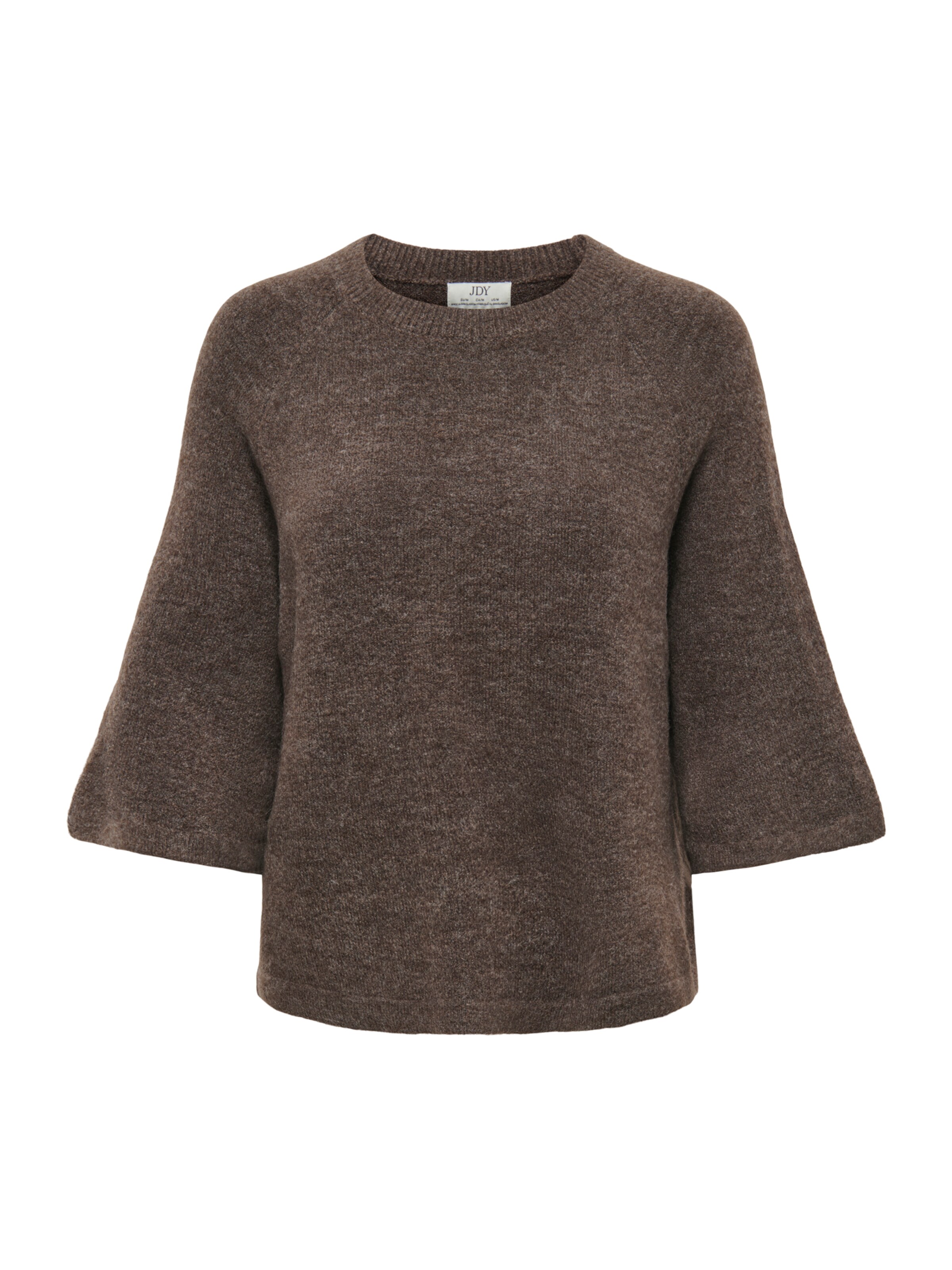 JDY Pullover 'JDYELANORA' in Braun: Vorderseite
