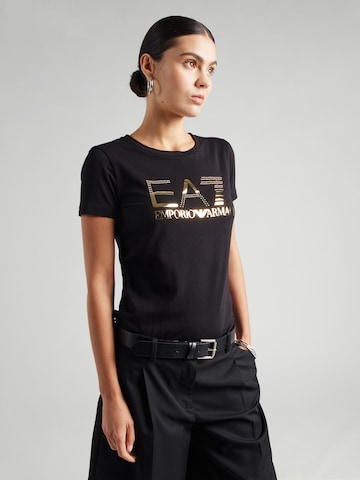 EA7 Emporio Armani Koszulka w kolorze czarny: przód