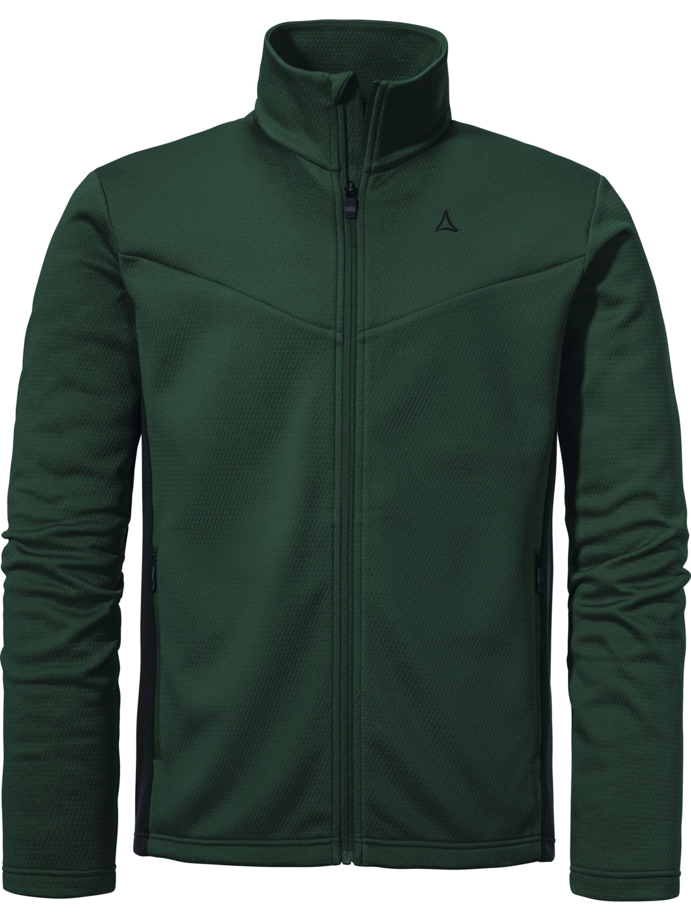 Schöffel Athletic fleece jacket 'Pine' in Green: front