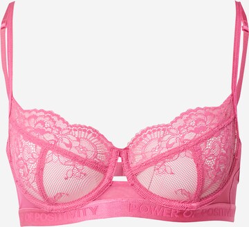 Hunkemöller Balconette BH 'Honey' in Pink: predná strana