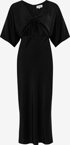 Tussah Dress 'KAILANI' in Black: front