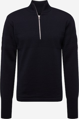 MADS NORGAARD COPENHAGEN Sweater in Blue: front