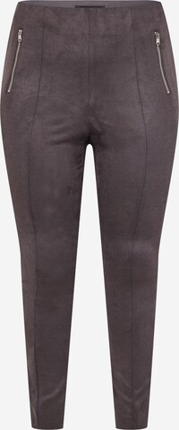 Vero Moda Curve Slim fit Leggings 'Donnadina' in Grey: front