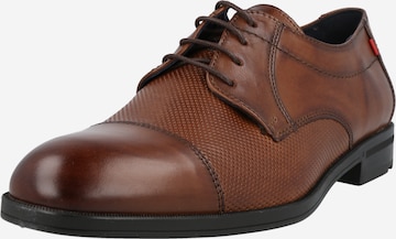 LLOYD Lace-up shoe 'Folco' in Brown: front