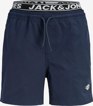 Șorturi de baie 'JPSTMAUI' de la Jack & Jones Junior pe albastru: față
