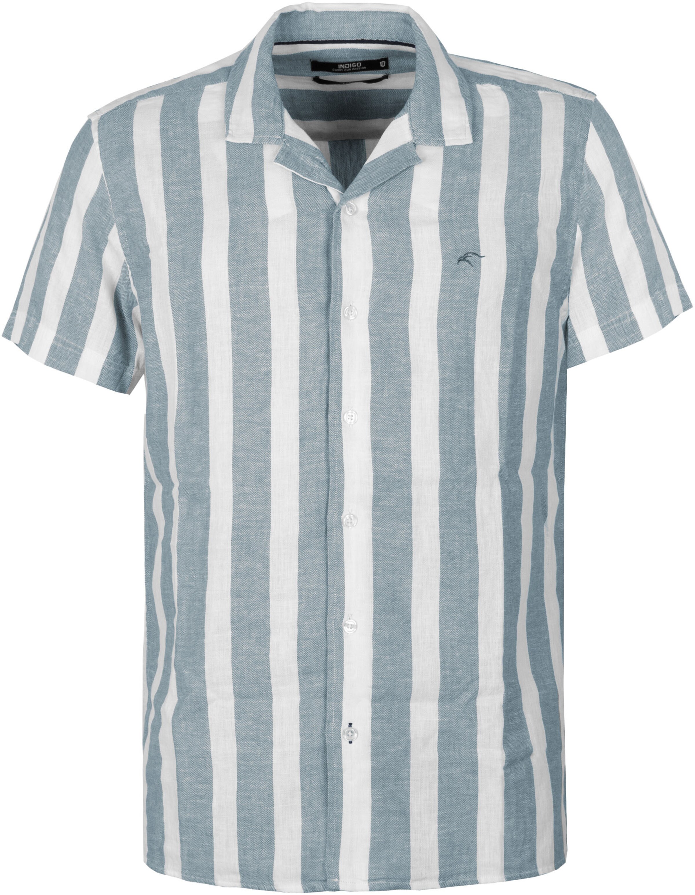 INDICODE JEANS Hemd in Blau: Vorderseite