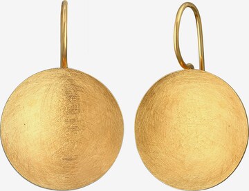 Boucles d'oreilles Nenalina en or : devant