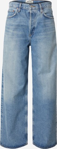AGOLDE Loosefit Jeans in Blauw: voorkant
