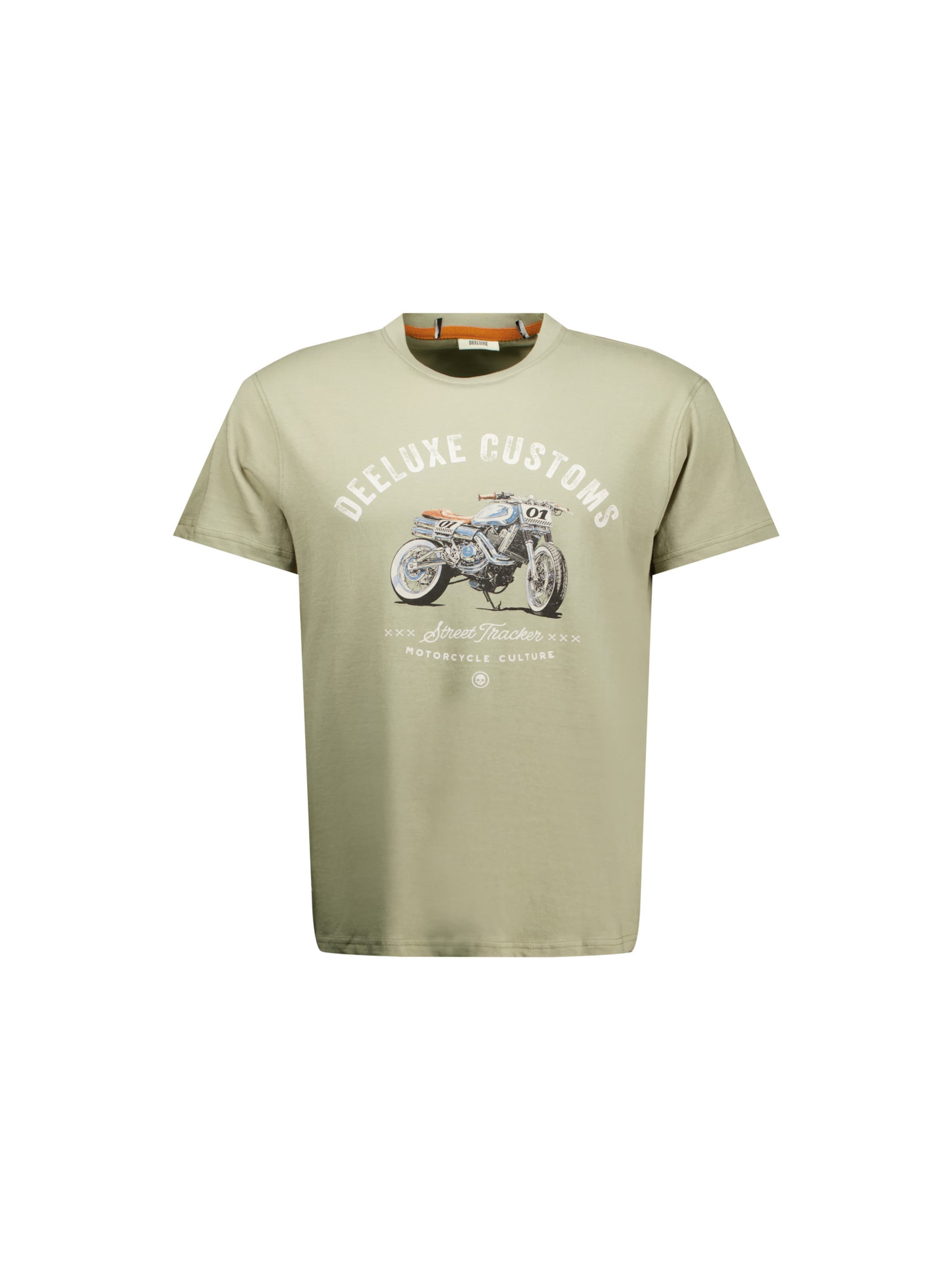 T-Shirt 'RULES' Deeluxe en vert : devant