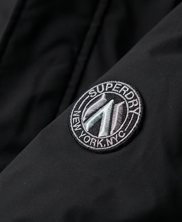 Superdry Winterjas in Zwart