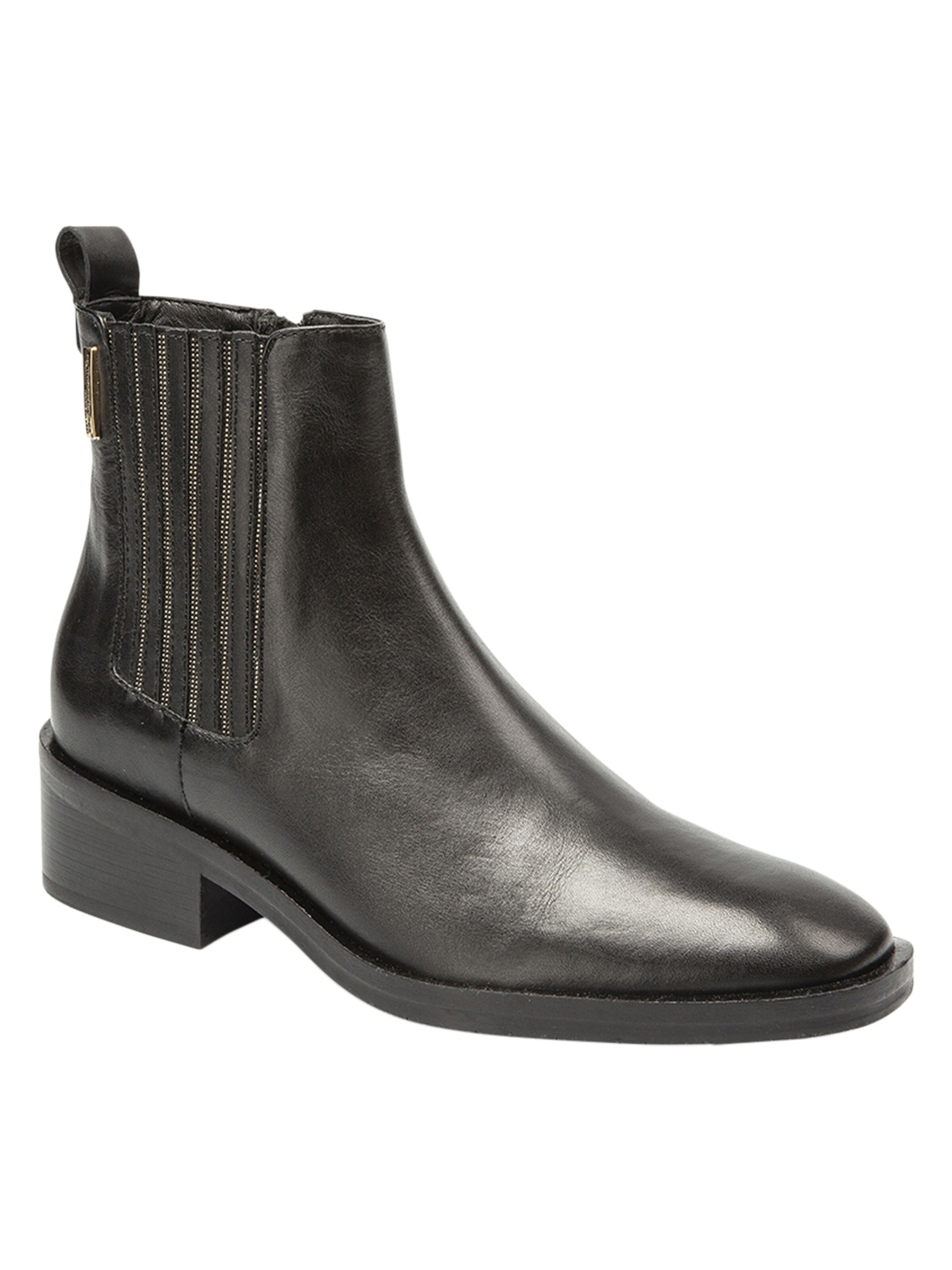 Les Tropéziennes Ankle boots 'Lederstiefelette Lukazel' in Black